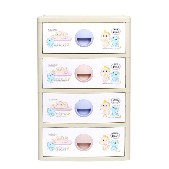 베이비스 4단, 베이지, 4개