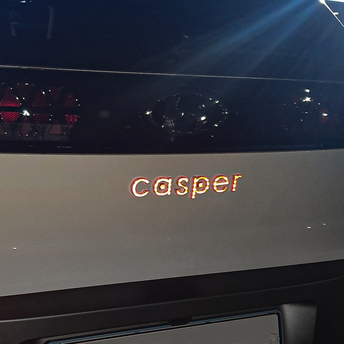 오카 캐스퍼 호환 상품 악세사리 엠블럼 포인트 반사 스티커 꾸미기 튜닝 용품