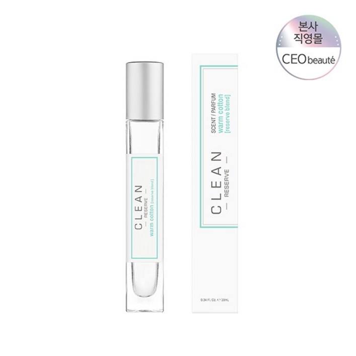 클린향수 공식수입원 클린 리저브 블렌드 웜 코튼 EDP 10ML