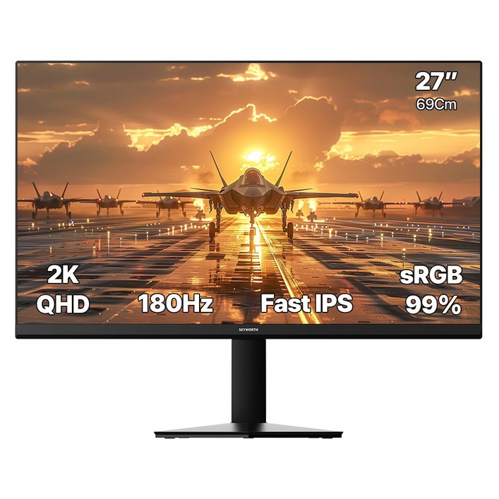 Skyworth 스카이워스 QHD, FAST IPS 180Hz 게이밍 모니터, 69cm27인치, H27G30Q