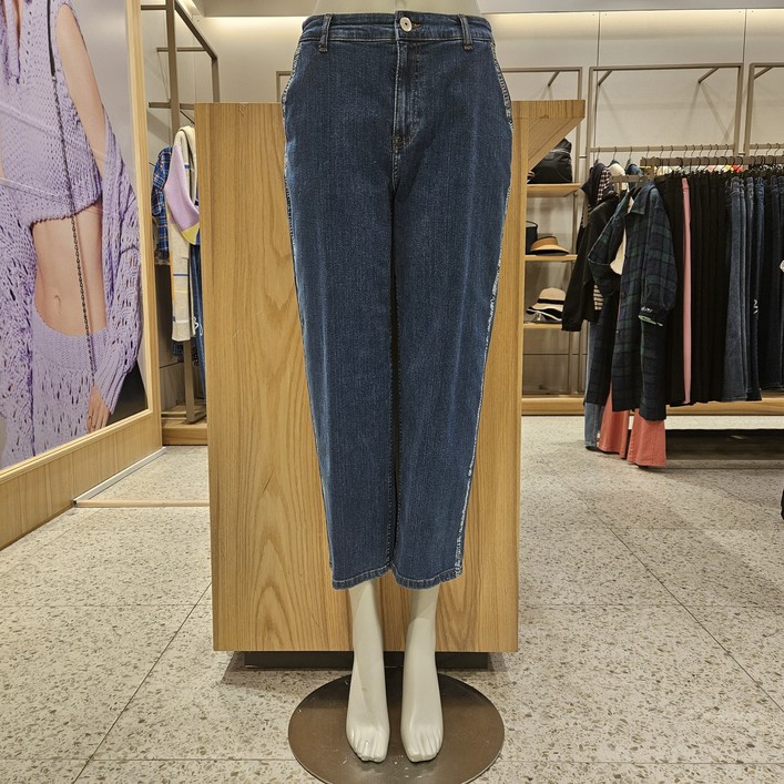 베네통 사이드 워싱배기 데님 팬츠 BADPB2431