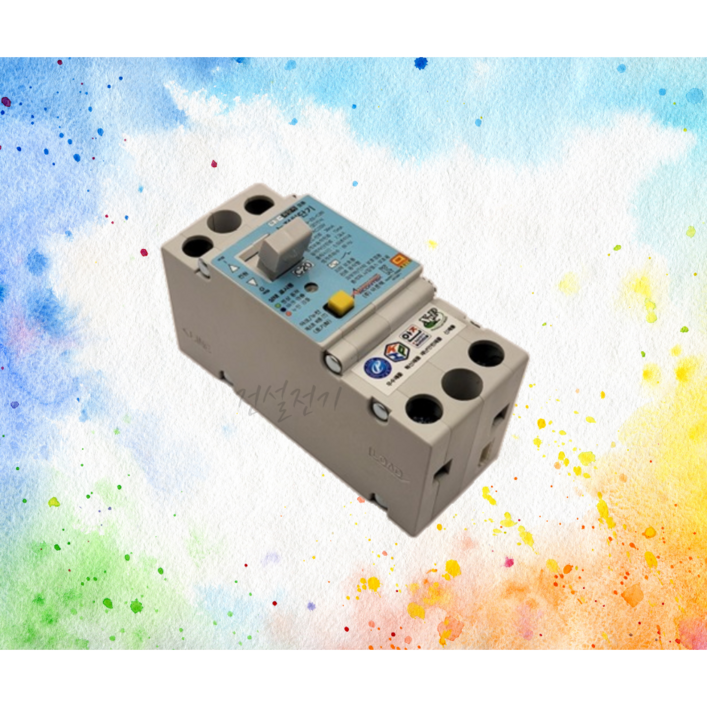 아콘텍 슬림형 스마트 아크차단기 2p 20A 전기스파크 감지차단기