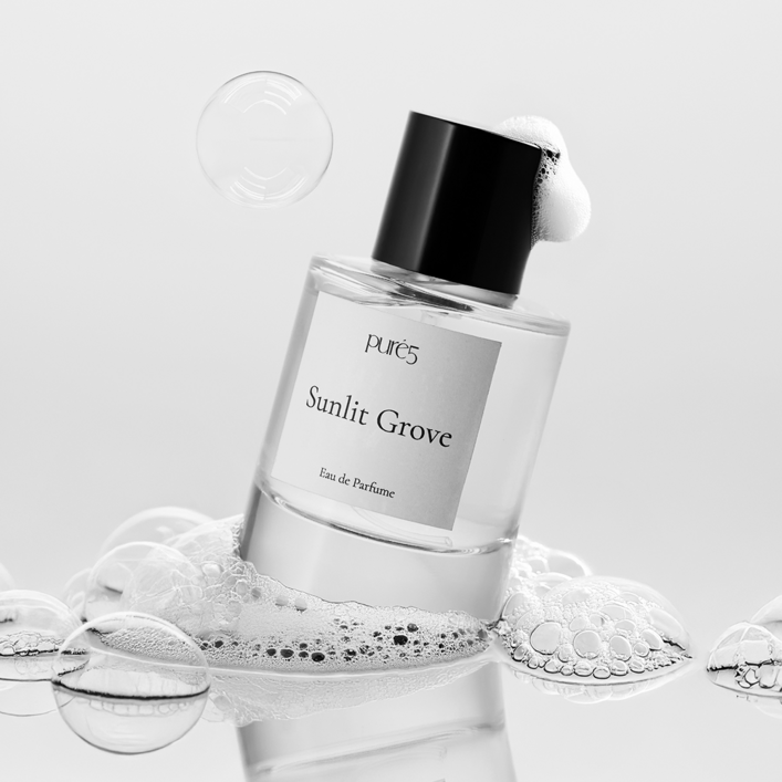 PURE5 포근한 화이트 머스크 코튼 비누향 살냄새 향수 오드퍼퓸 SUNLIT GROVE 50ml