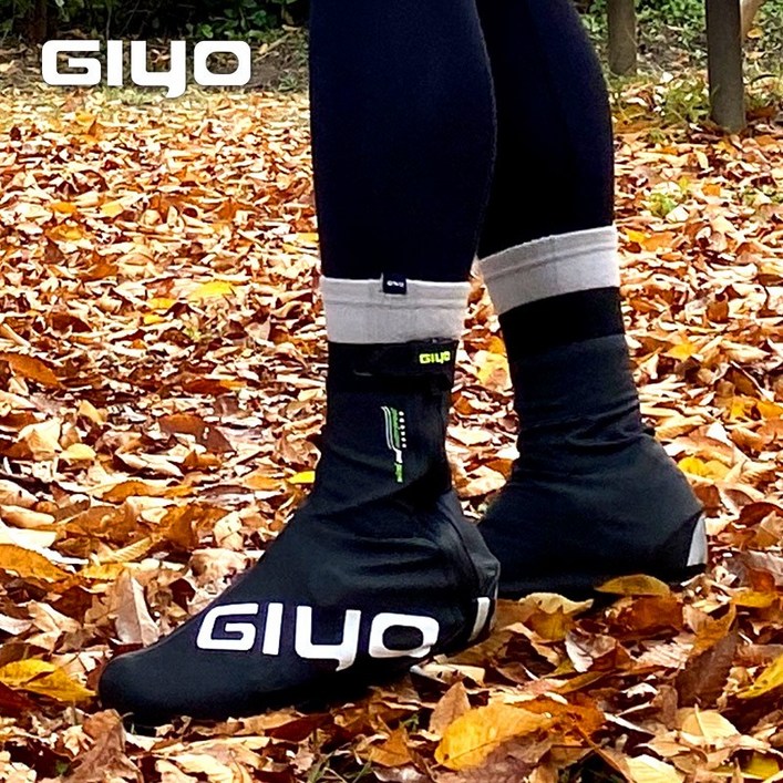 방한 자전거 기모 슈커버 지요 GIYO 방수 방풍 발토시 자전거 슈즈커버 신발커버