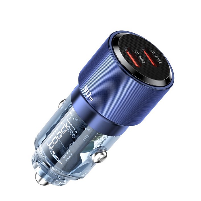 Toocki 24v 단일 65w PD PPS 차량용 초고속충전기 시거잭 c타입시거잭 2구시거잭