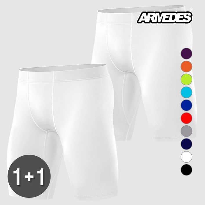 11 아르메데스 남성용 기능성 베이직 5부 레깅스 AR60