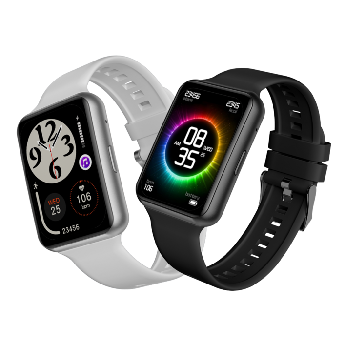 코아코리아 티니2 TINI2 스마트워치형 스마트밴드 Smart Band, 블루투스, 44mm, 티니2 블랙