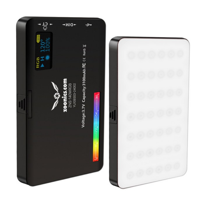 주닉스 mini RGB 조명 360컬러 색온도 명도 조절 멀티 미니 LED