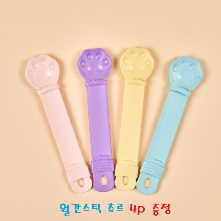 코숏만세 고양이 강아지 츄르스푼 츄르짜개 숟가락 4종츄르4p, 1개