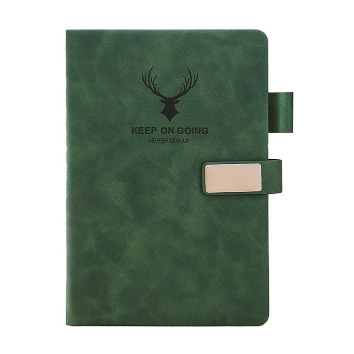 미래마켓 A5 가죽 업무용 다이어리 노트 일기장 수첩 180매