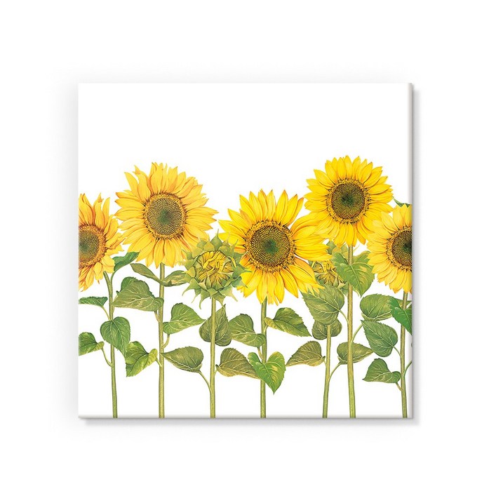 돈들어오는 그림 풍수 해바라기 두꺼비집 배전함 가리개 액자 10종 현관 풍수 소푼, 10. 일곱 해바라기