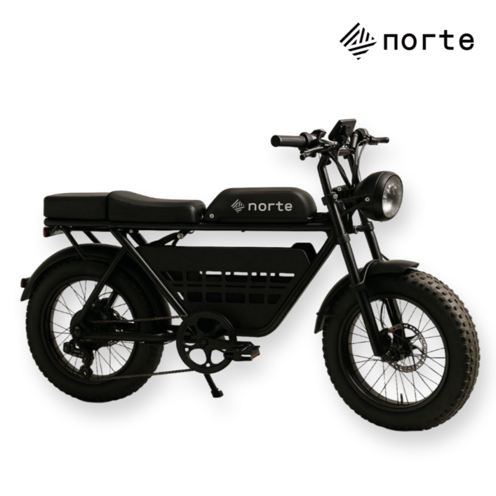 노르테 전기 자전거 자토바이 전동 스쿠터 팻바이크 MTB 배달용 출퇴근용, S1 럭셔리, 스틸