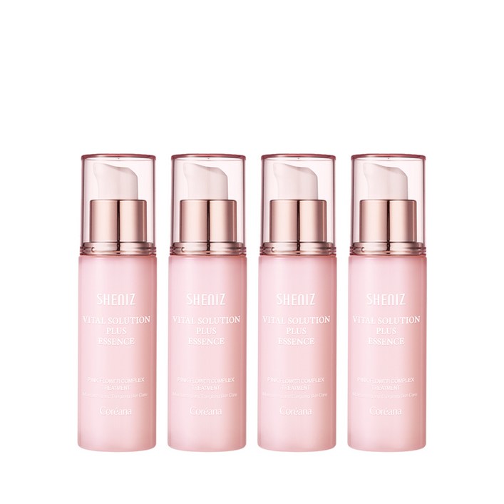 코리아나 쉬니즈 바이탈 솔루션 플러스 에센스, 4개, 55ml 코리아나 쉬니즈 바이탈 솔루션 플러스 에센스, 4개, 55ml