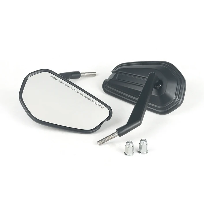 오토바이 핸들 바 후면보기 후면보기 미러 사이드 미러 키트 Pan America 1250 2021 용 Davidson Night Train 용 블랙 실버