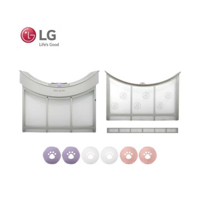 LG 트롬 건조기 펫케어 먼지필터 세트 RH18VTLN RH17WTLN RH16VTB