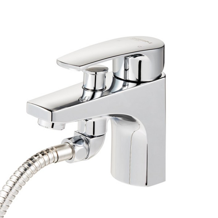 한샘바스 욕실 원홀 샤워겸용 세면대 수전 7311, 1개