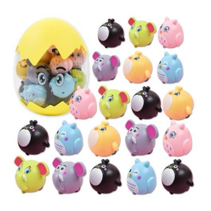 풀백 애니멀 20종세트, 1개