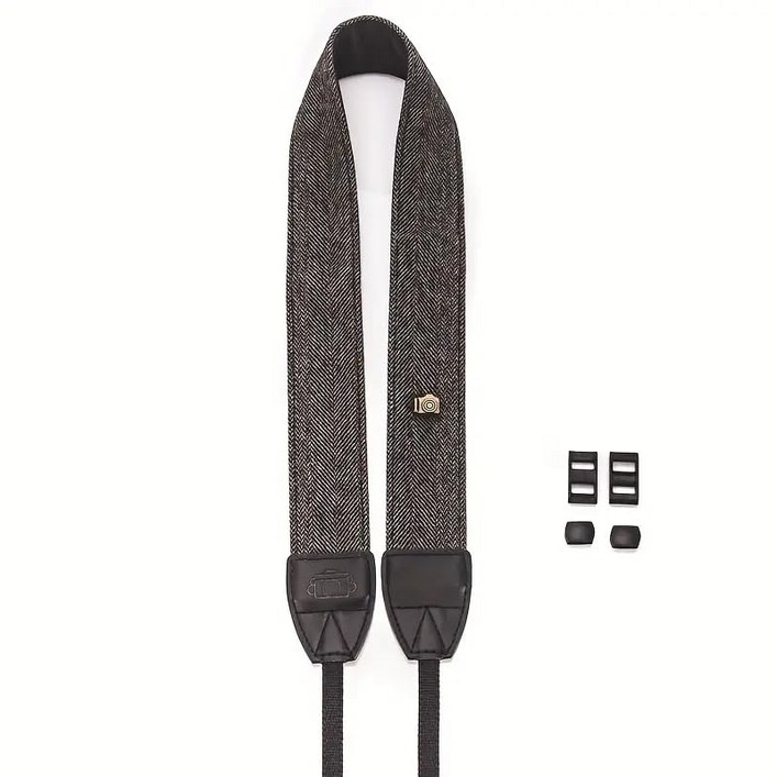 THREE RABBITS SLR  카메라 스트랩 숄더 스트랩 보헤미안 스타일 길이 조절