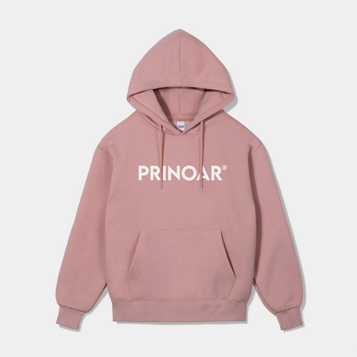 기모  7colors 프리노어 남녀공용 로고 그래픽 프린팅 후드 티셔츠