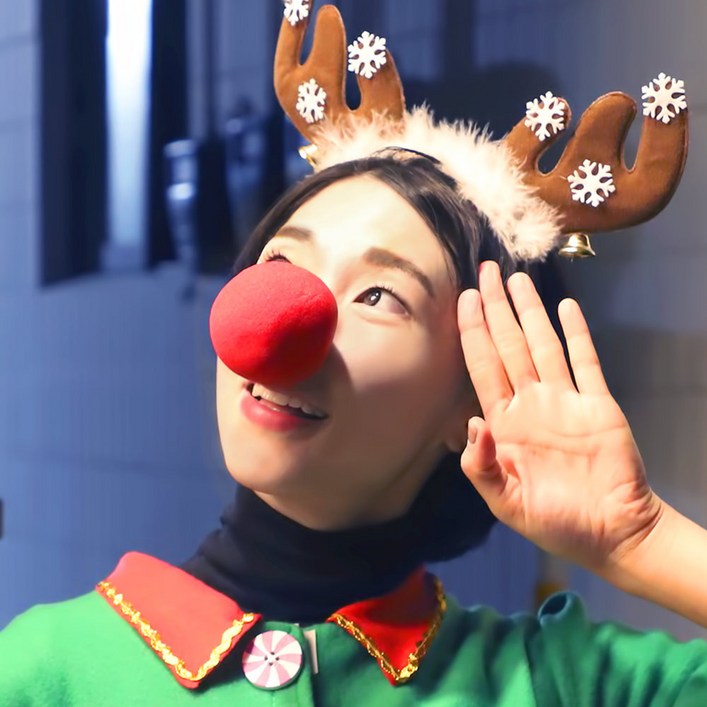 크리스마스 소품 장신구 BEST, 1개, 02.빅사이즈 루돌프 스폰지 코