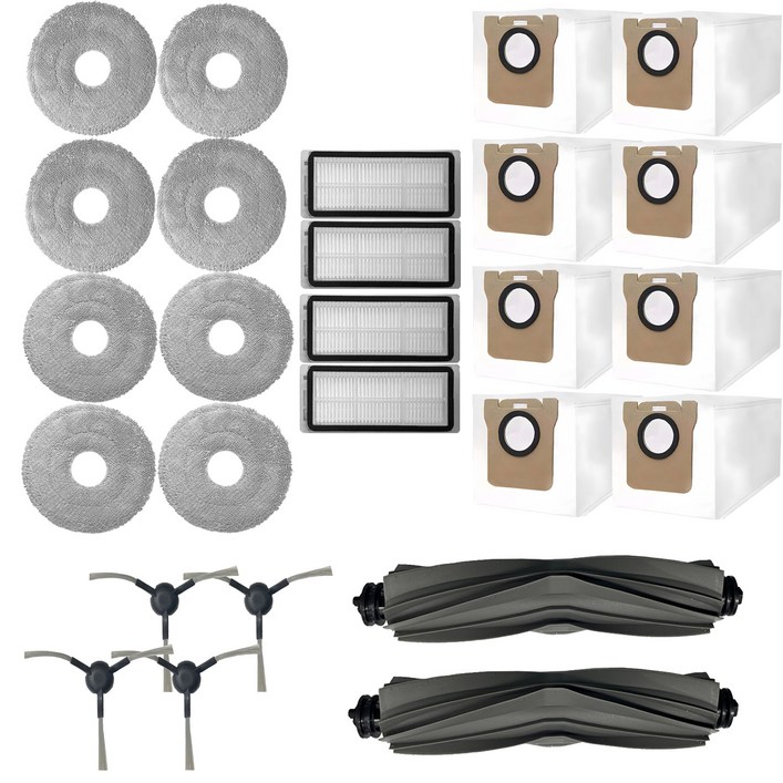 호환 BNC INT 드리미 L20 Ultra 로봇청소기 소모품 물걸레 먼지봉투 필터 브러시 부속품