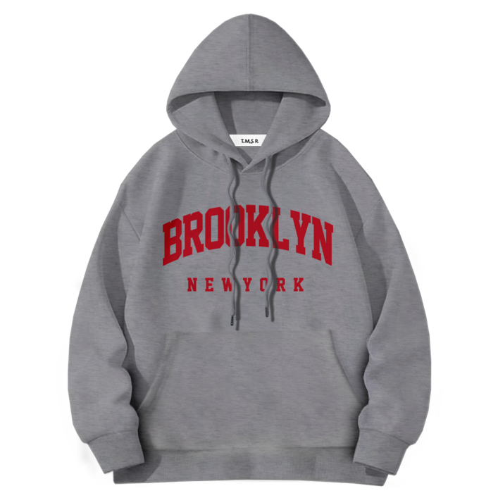 SICT 오버핏 브룩클린 BROOKLYN 특양면 후드티