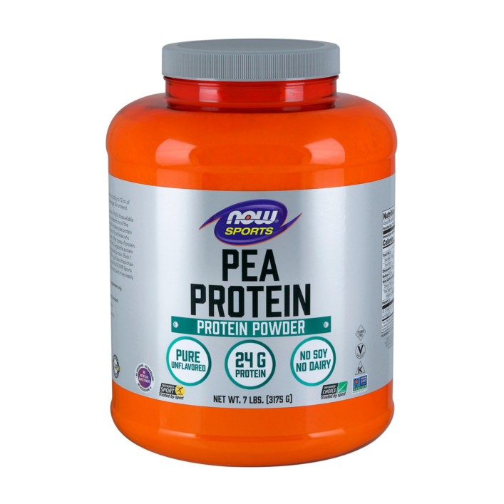 나우푸드 피 프로틴 파우더 단백질 보충제 언플레이버드, 3.18kg, 1개