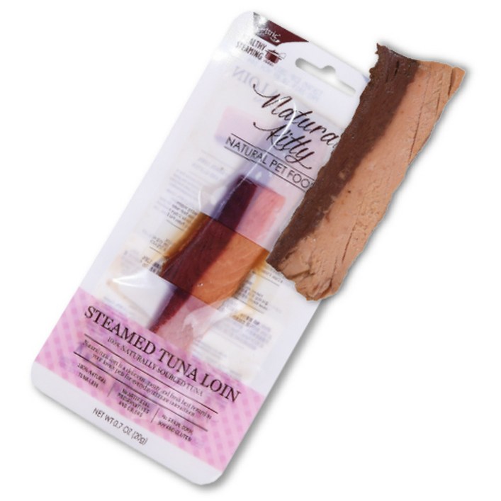 내추럴키티 고양이 간식 통살 파우치 10종