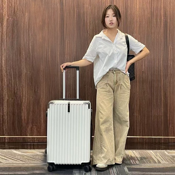 JOURHEY SHI 하드캐리어 대용량 다용도 가벼운 캐리어 여행용 캐리어, 기내용캐리어 20형,24형,28형3년 AS504