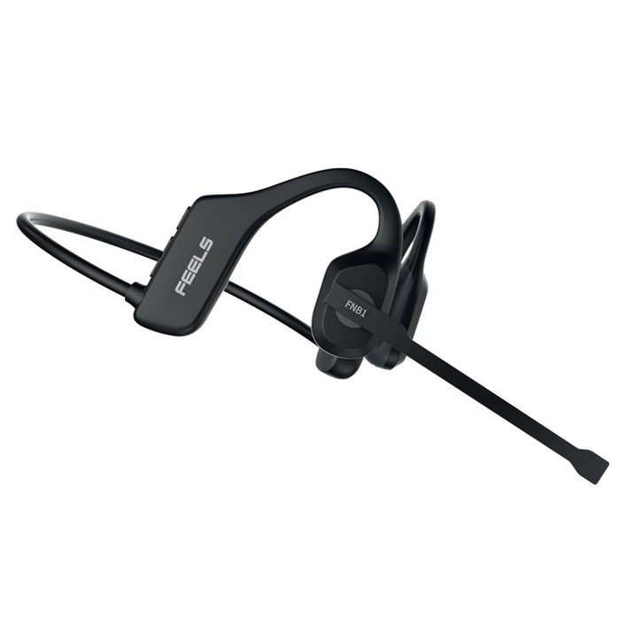 마치 옆에서 통화하는듯한 ENC 고감도 붐 마이크와 귀를막지않는 오픈이어 골전도형 헤드셋 FEELS FNB1, FNB1