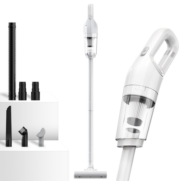 Bonjour 12000pa 무선 미니 핸디 청소기 무선 원룸 청소기 미니 소형 핸디형 핸드 진공, LT-113CG-T