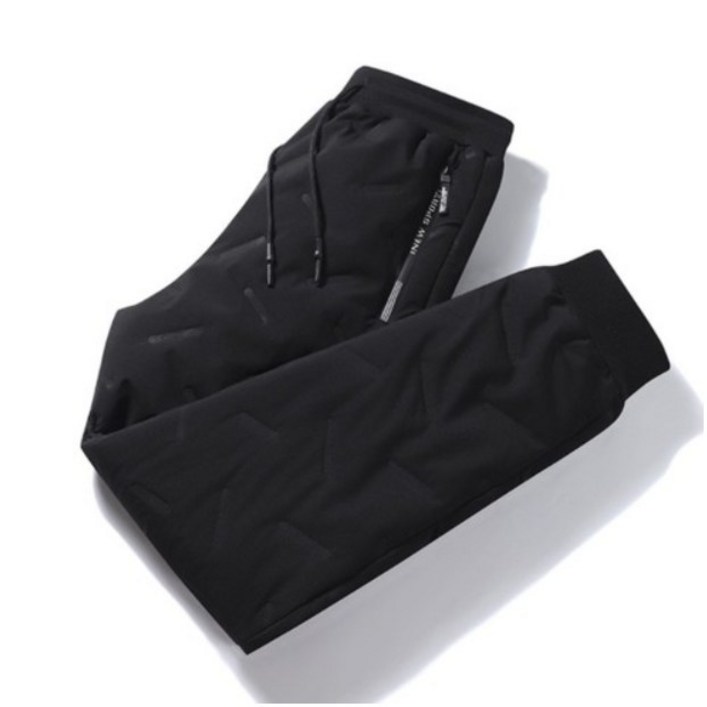 춘게엘 M7XL 빅사이즈 겨울 남녀공용 기모 패딩 바지 시보리 r012