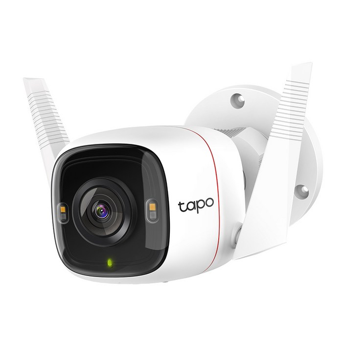 티피링크 Tapo C320WS 400만화소 야간LED조명풀컬러 흑백전환 실외방수 홈CCTV, 1개
