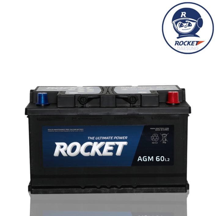 델코 AGM60L 셀토스 아반떼CN7 스토닉 XM3 배터리, 1개 델코 AGM60L 셀토스 아반떼CN7 스토닉 XM3 배터리, 1개