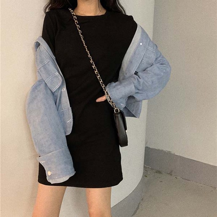 에어아치 O410 파스텔 베이직 원피스