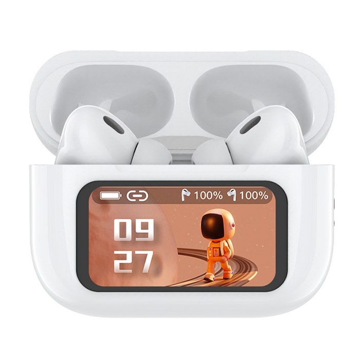 SOTAR7세대 LED 블루투스 5.4 A10 PRO ANCENC C타입 무선 이어폰, A10 PRO ANCENC 화이트