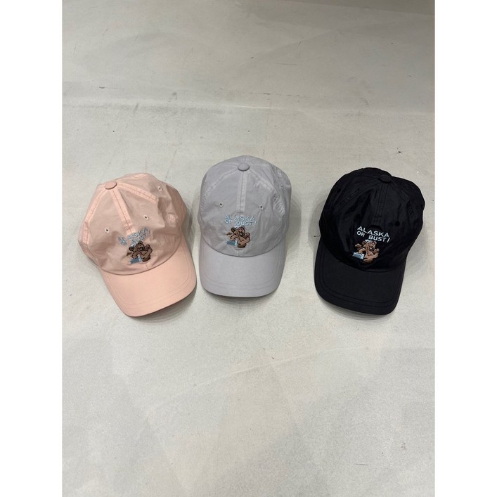 성인모자 엄마 커플 주니어 데일리 제제우노시티 베어캡