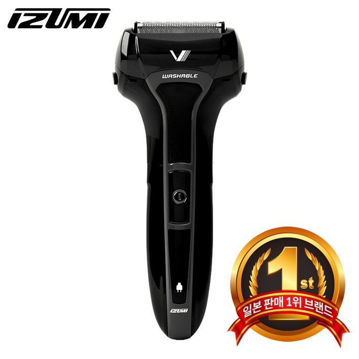 이즈미 전동 3중날 전기면도기 IKS-2200 IPX7방수 습식 건식 선물, 1개, 혼합색상