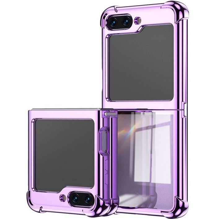 펜딕스 Z플립 고광택 무변색 지플립 풀커버 투명 케이스