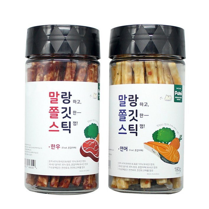 푸르미 강아지 말랑하고 쫄깃한 스틱 껌 푸르미 강아지 말랑하고 쫄깃한 스틱 껌