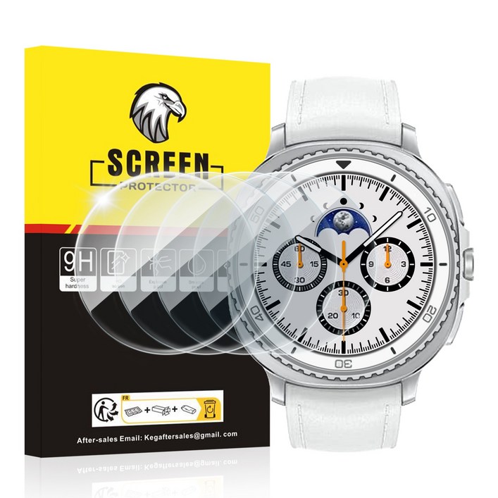 갤럭시 워치8 40mm44mm46mm강화유리 보호필름 4매 세트, 4개