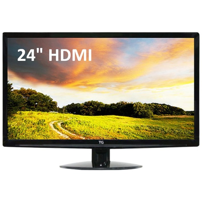 TG삼보 24인치 LED 중고 모니터 TW5511 파격 특가 RGBDVIHDMI스피터 내장  60대 한정 행사가격