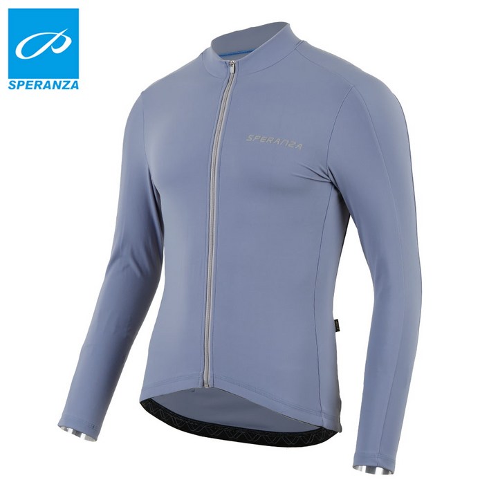 스페란자 기모 긴팔져지 J8라이트블루  간절기 따뜻한 동계용의류  bicyclecycle wear