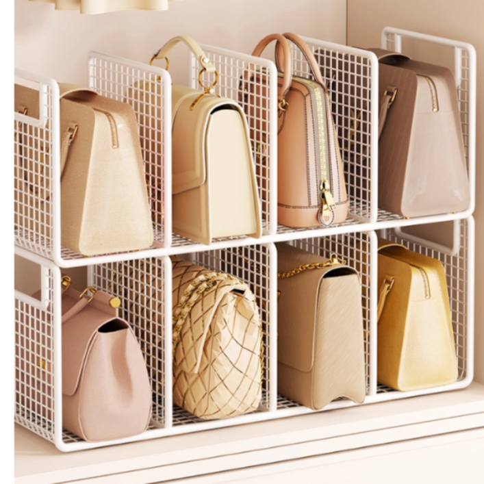 융풍 수납정리함 가방보관함 가방 수납장 수납장 선반 가방 정리함 가방 정리대