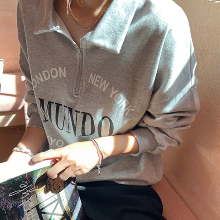 난닝구셀누즈 반집업맨투맨