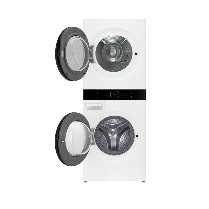 LG 오브제컬렉션 트롬 워시타워 W20WANQ 세탁기 23kg + 건조기 20kg 릴리 화이트 방문설치