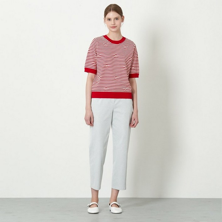 기비 GIVY 리본 자수 스팽글 포인트 팬츠 GY26S1FRA589H5368267