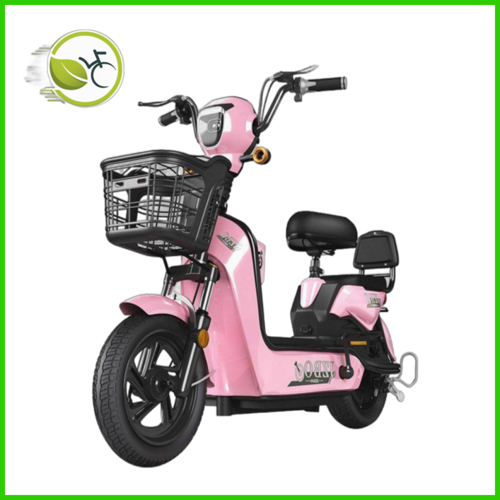 에코버릭 가성비 출퇴근 전기 자전거 스쿠터 전동 2인용 여성 자토바이 장거리 도난방지