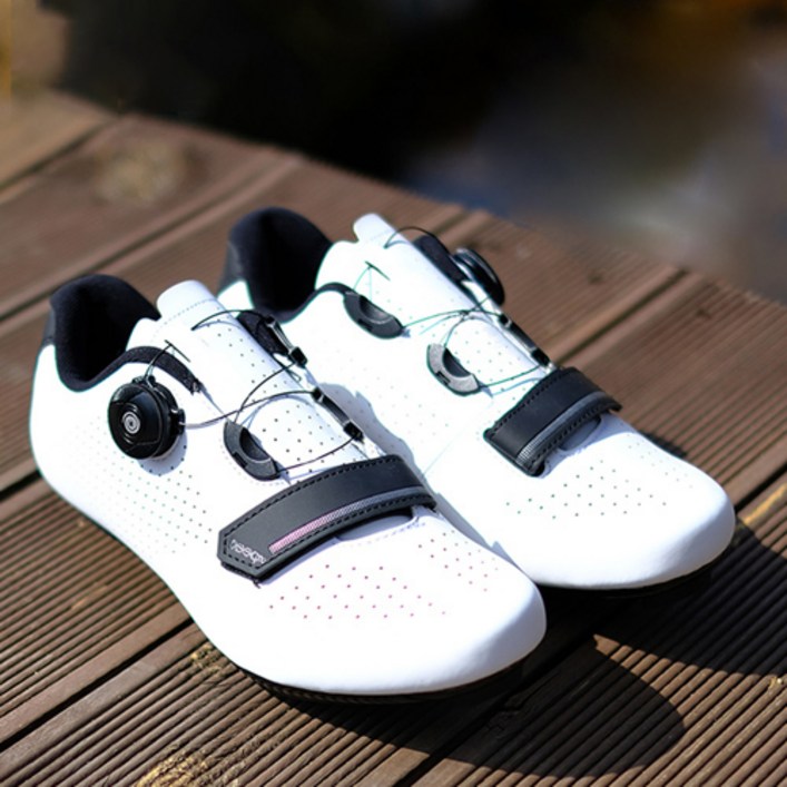 SUB22 자전거 신발 싸이클 클릿슈즈 로드용 화이트, 280, 화이트