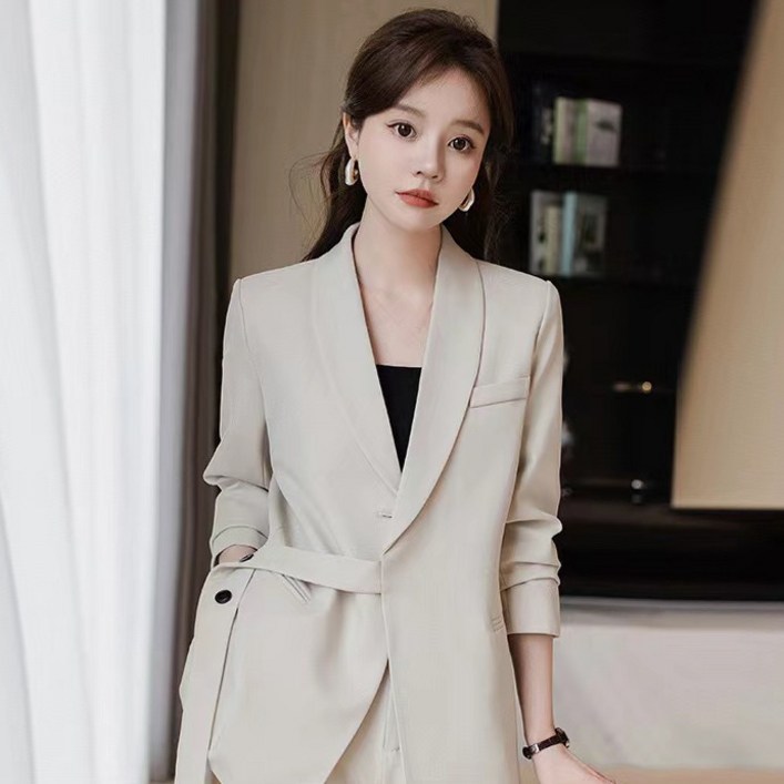 루스리더 여성 가을 직장인 오피스룩 정장 상하 2종세트 E1079